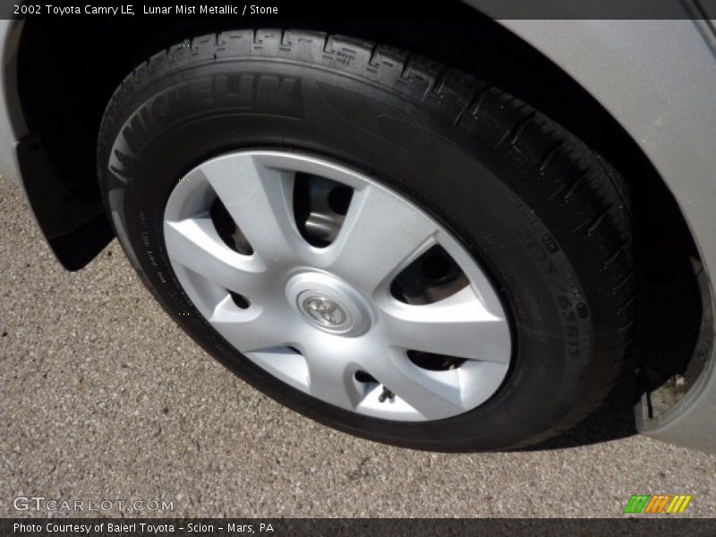 Lunar Mist Metallic / Stone 2002 Toyota Camry LE