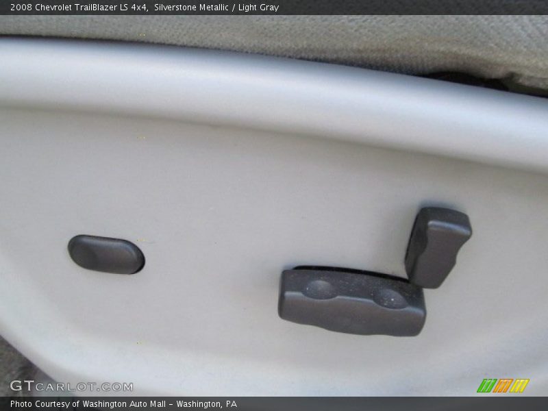 Silverstone Metallic / Light Gray 2008 Chevrolet TrailBlazer LS 4x4