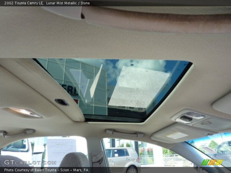 Lunar Mist Metallic / Stone 2002 Toyota Camry LE