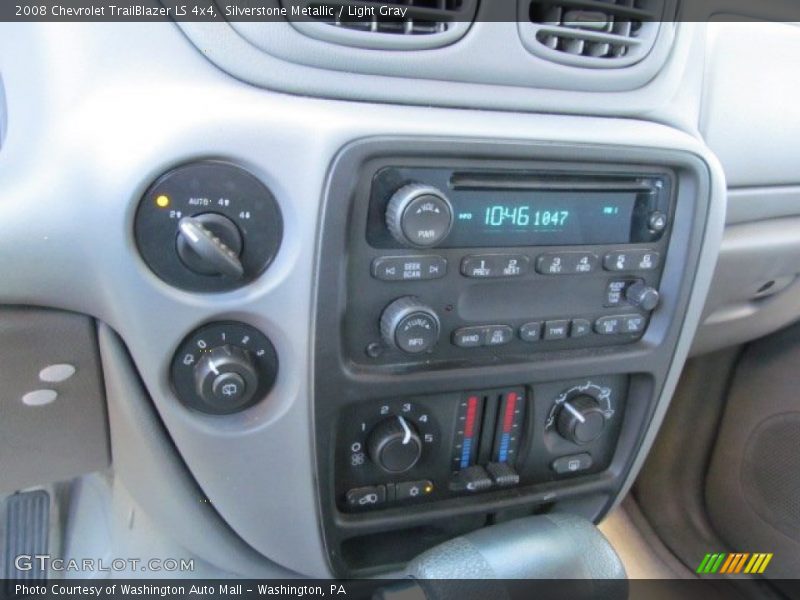 Silverstone Metallic / Light Gray 2008 Chevrolet TrailBlazer LS 4x4