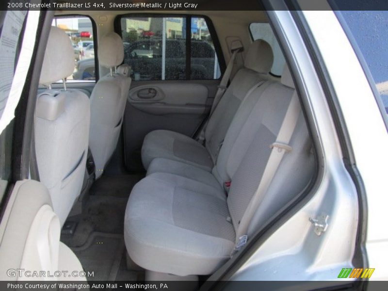 Silverstone Metallic / Light Gray 2008 Chevrolet TrailBlazer LS 4x4
