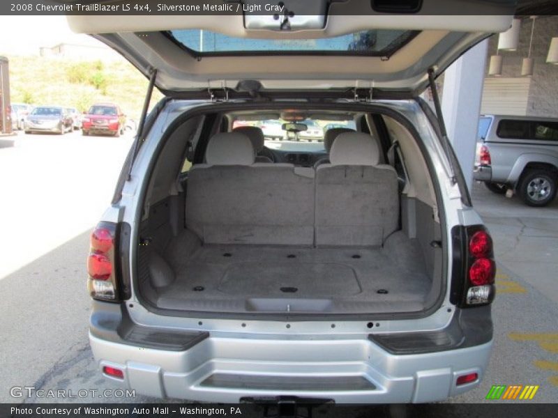 Silverstone Metallic / Light Gray 2008 Chevrolet TrailBlazer LS 4x4