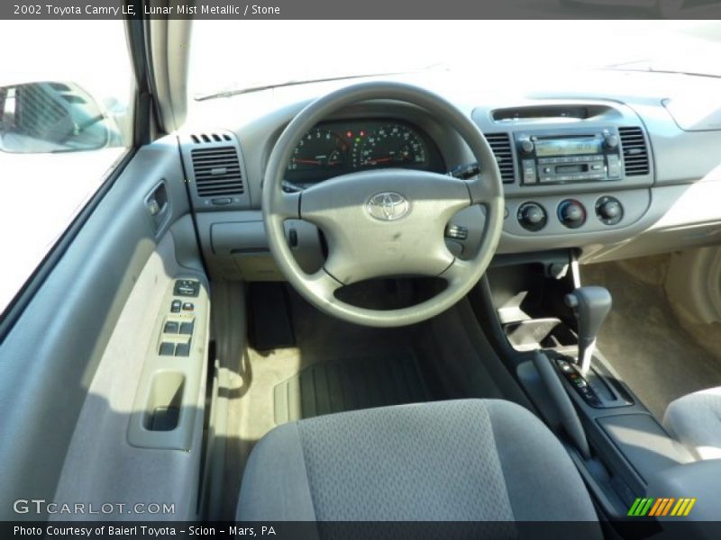 Lunar Mist Metallic / Stone 2002 Toyota Camry LE