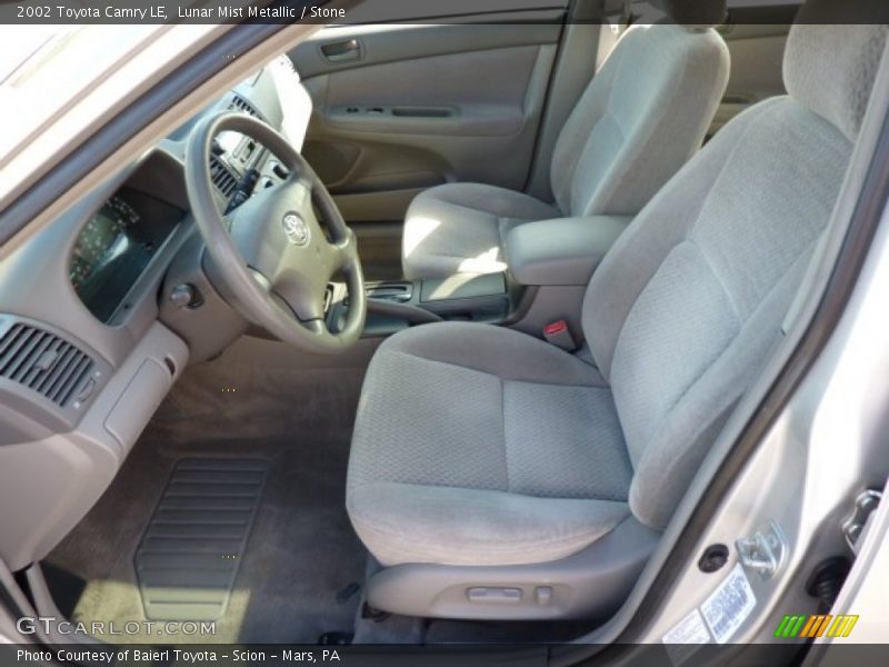 Lunar Mist Metallic / Stone 2002 Toyota Camry LE