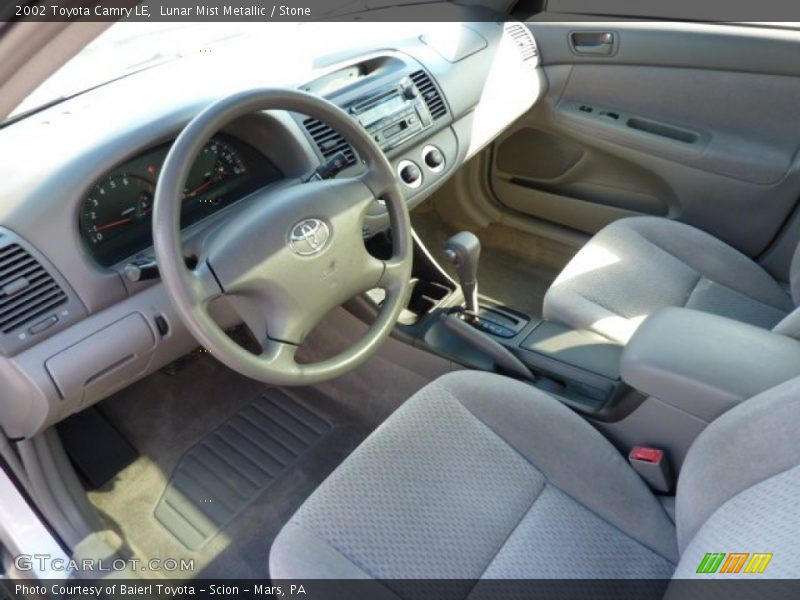 Lunar Mist Metallic / Stone 2002 Toyota Camry LE