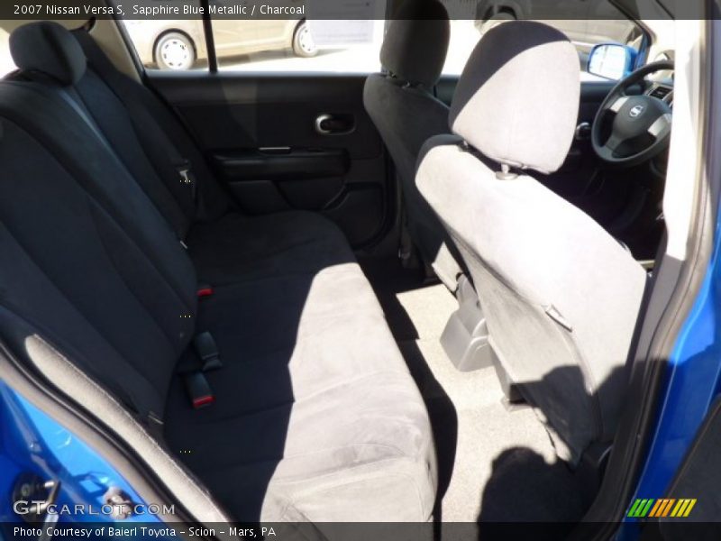 Sapphire Blue Metallic / Charcoal 2007 Nissan Versa S