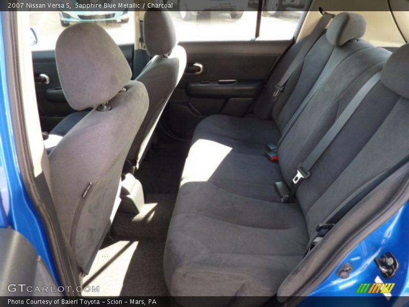 Sapphire Blue Metallic / Charcoal 2007 Nissan Versa S