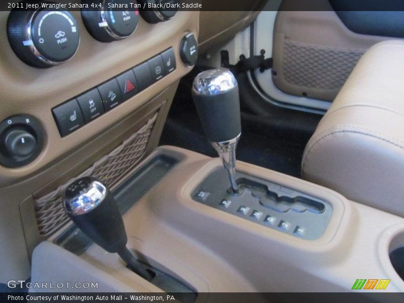 Sahara Tan / Black/Dark Saddle 2011 Jeep Wrangler Sahara 4x4