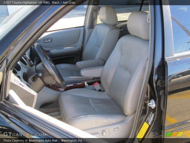 Black / Ash Gray 2007 Toyota Highlander V6 4WD