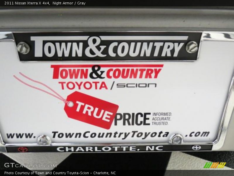 Night Armor / Gray 2011 Nissan Xterra X 4x4