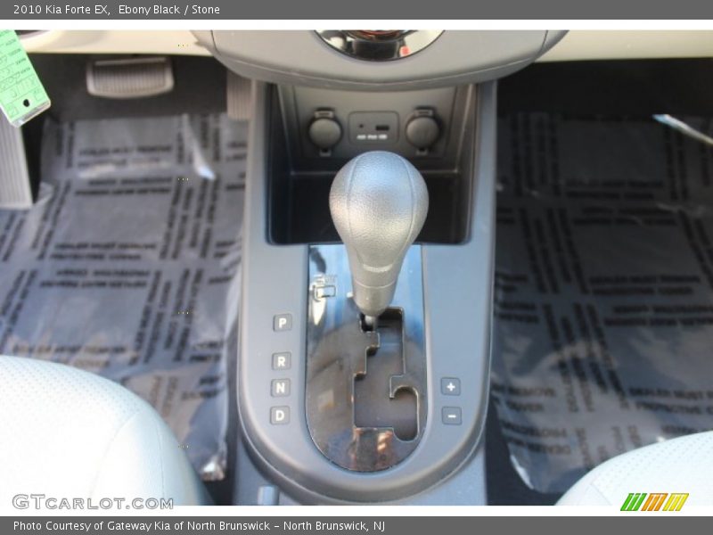 Ebony Black / Stone 2010 Kia Forte EX