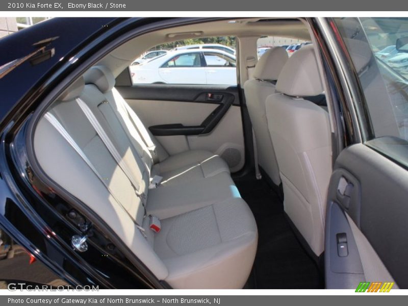 Ebony Black / Stone 2010 Kia Forte EX