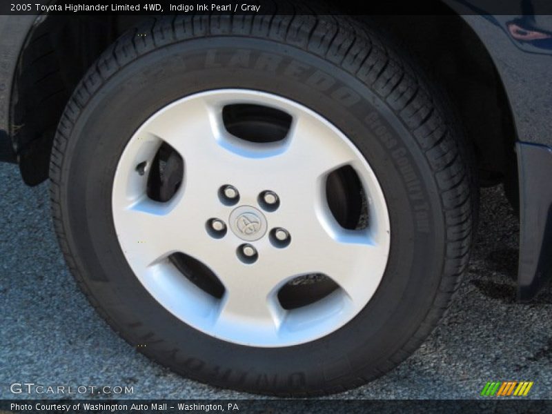 Indigo Ink Pearl / Gray 2005 Toyota Highlander Limited 4WD