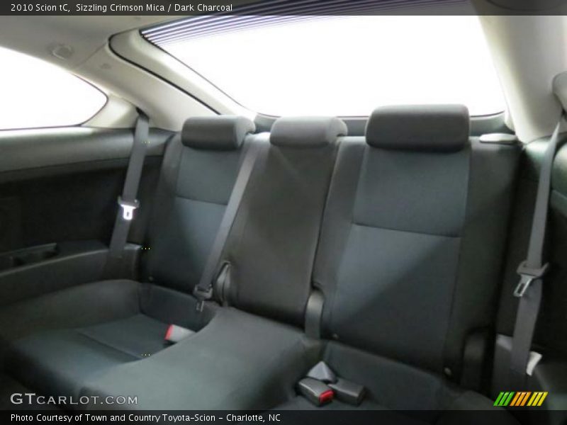Sizzling Crimson Mica / Dark Charcoal 2010 Scion tC