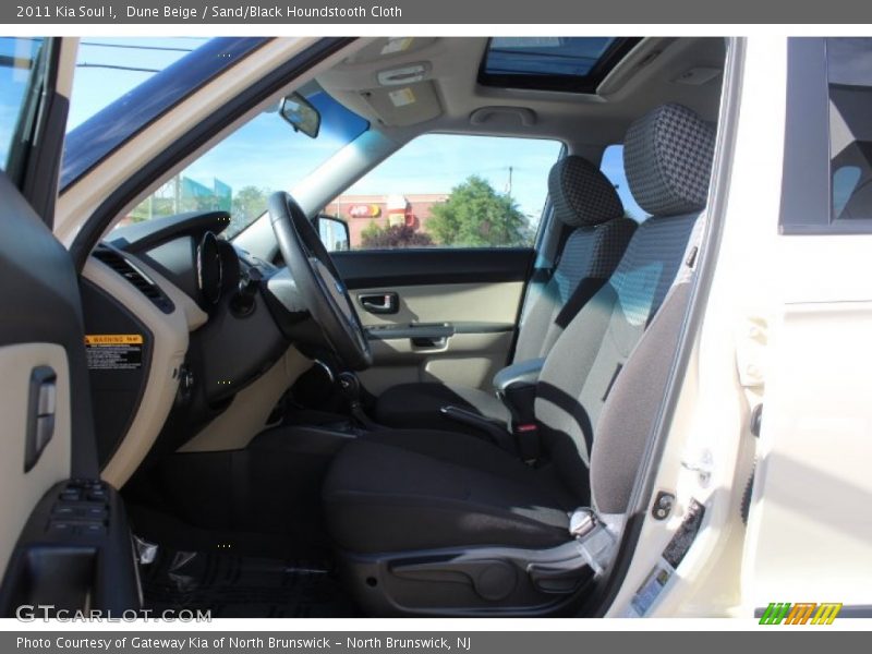 Dune Beige / Sand/Black Houndstooth Cloth 2011 Kia Soul !