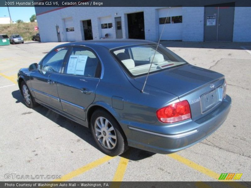 Celadon Green / Beige 2005 Hyundai Sonata GLS V6