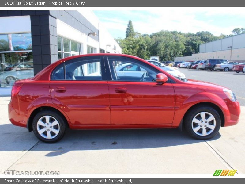  2010 Rio LX Sedan Tropical Red