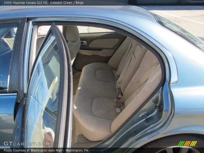 Celadon Green / Beige 2005 Hyundai Sonata GLS V6