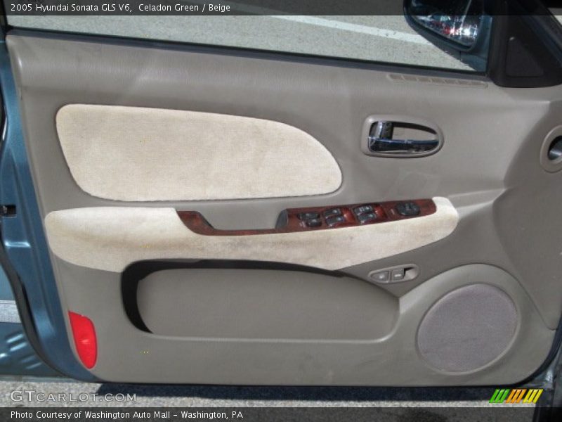 Celadon Green / Beige 2005 Hyundai Sonata GLS V6