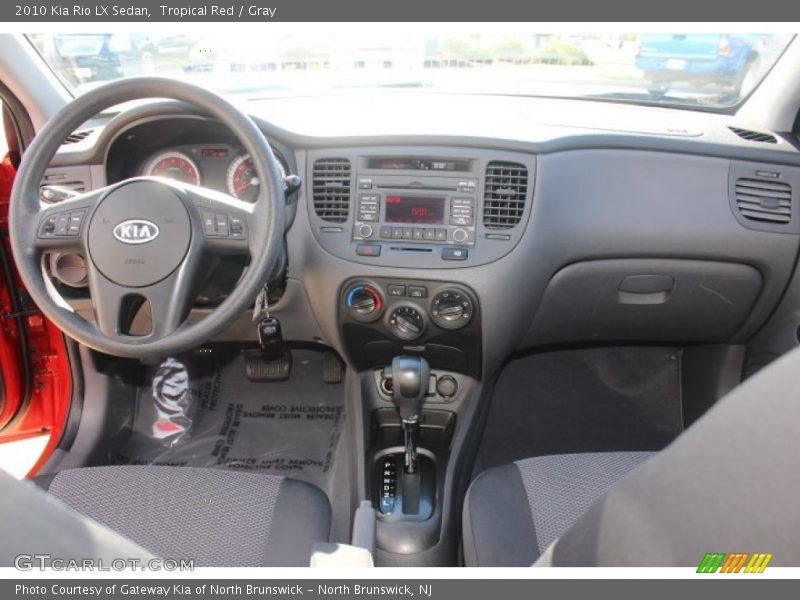 Dashboard of 2010 Rio LX Sedan