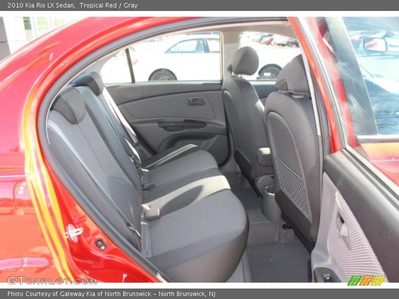 Rear Seat of 2010 Rio LX Sedan