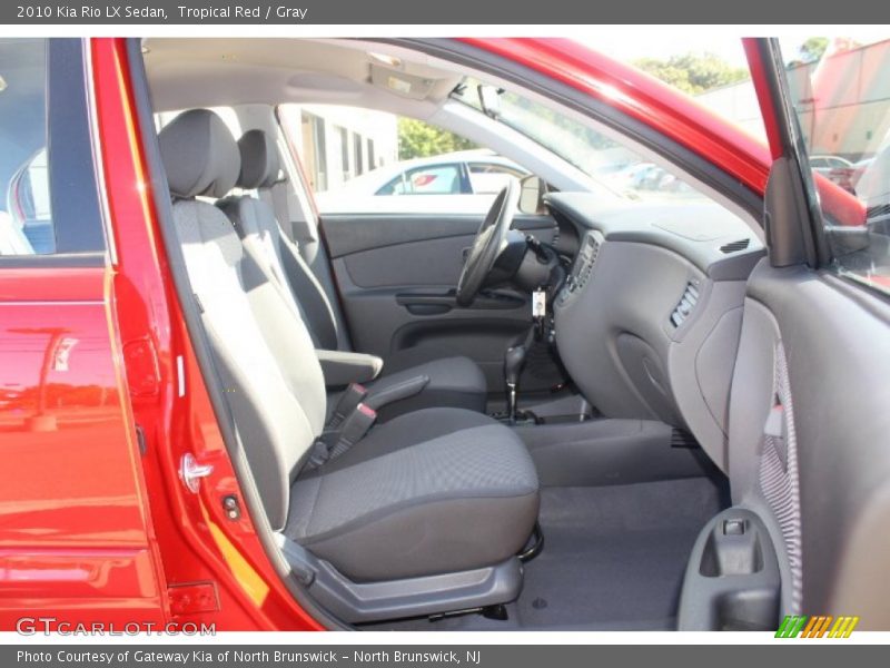 Front Seat of 2010 Rio LX Sedan