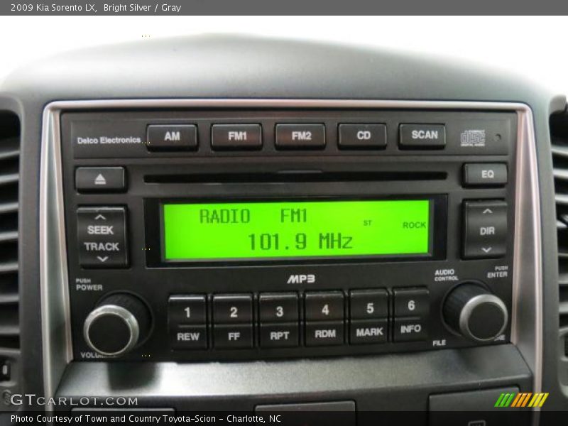 Bright Silver / Gray 2009 Kia Sorento LX
