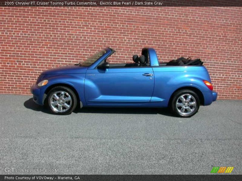  2005 PT Cruiser Touring Turbo Convertible Electric Blue Pearl