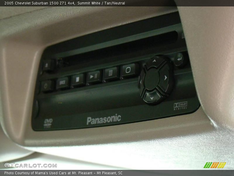 Summit White / Tan/Neutral 2005 Chevrolet Suburban 1500 Z71 4x4