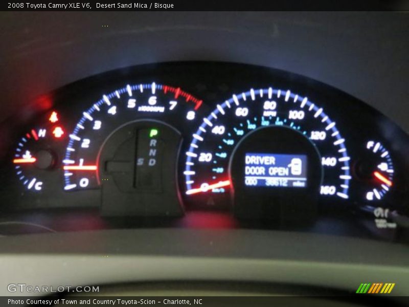 Desert Sand Mica / Bisque 2008 Toyota Camry XLE V6