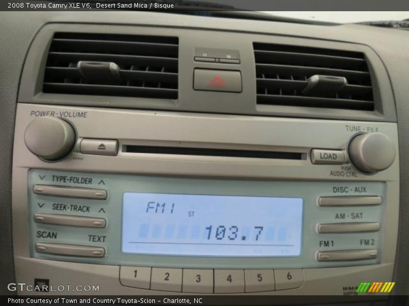 Desert Sand Mica / Bisque 2008 Toyota Camry XLE V6