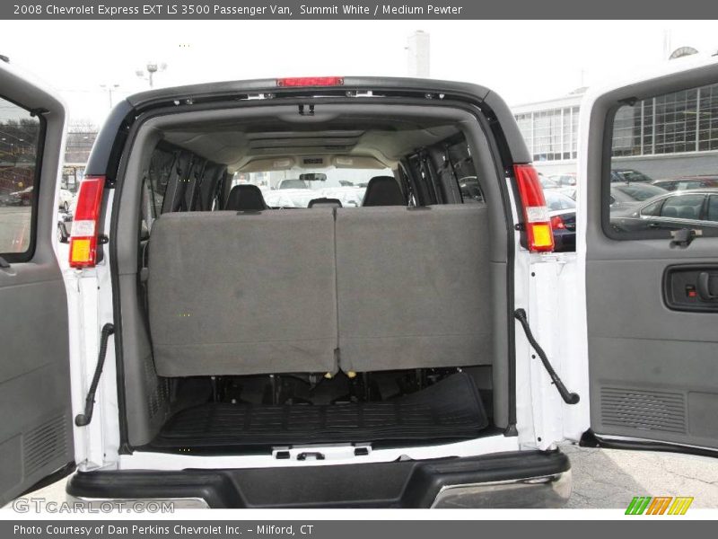 Summit White / Medium Pewter 2008 Chevrolet Express EXT LS 3500 Passenger Van