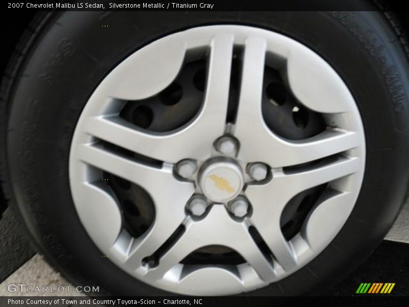 Silverstone Metallic / Titanium Gray 2007 Chevrolet Malibu LS Sedan
