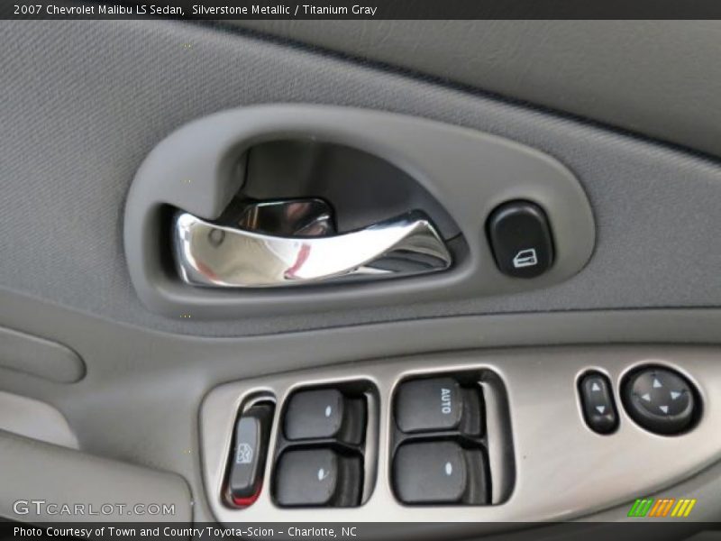 Silverstone Metallic / Titanium Gray 2007 Chevrolet Malibu LS Sedan