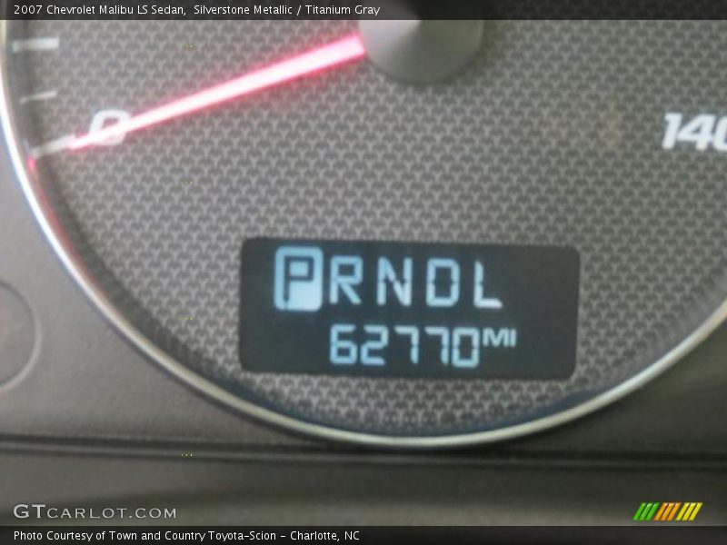 Silverstone Metallic / Titanium Gray 2007 Chevrolet Malibu LS Sedan