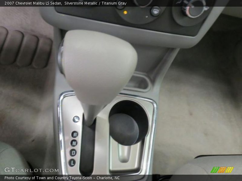Silverstone Metallic / Titanium Gray 2007 Chevrolet Malibu LS Sedan