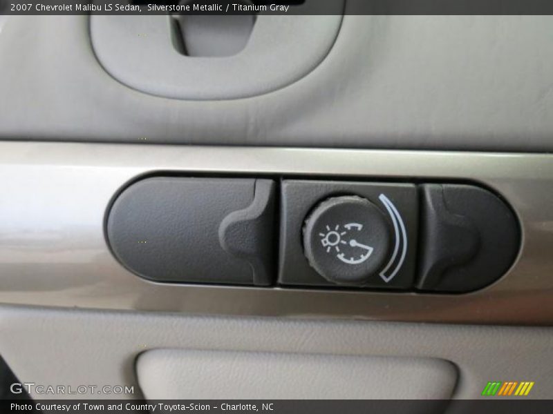 Silverstone Metallic / Titanium Gray 2007 Chevrolet Malibu LS Sedan
