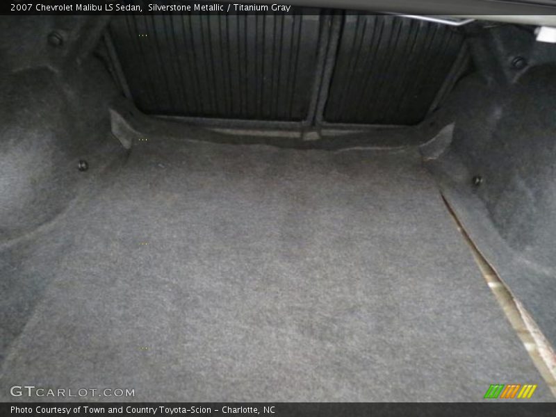 Silverstone Metallic / Titanium Gray 2007 Chevrolet Malibu LS Sedan