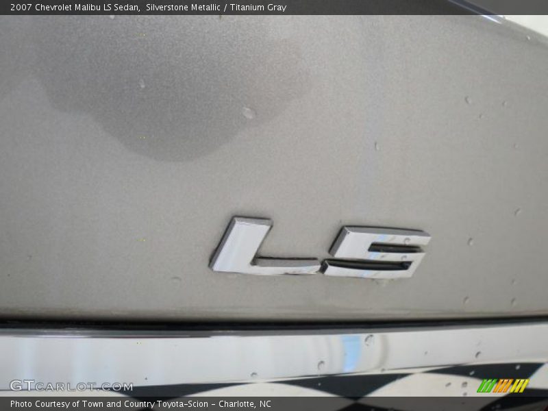 Silverstone Metallic / Titanium Gray 2007 Chevrolet Malibu LS Sedan