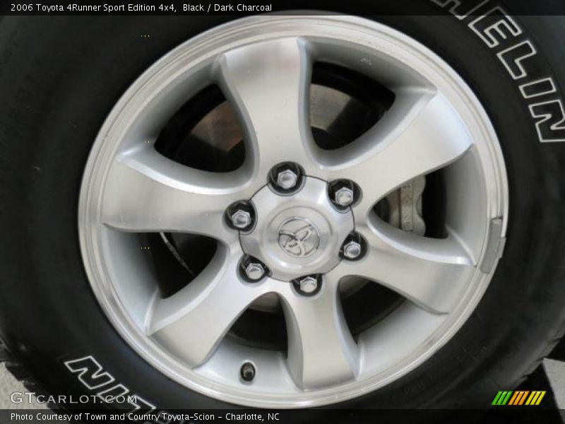 Black / Dark Charcoal 2006 Toyota 4Runner Sport Edition 4x4