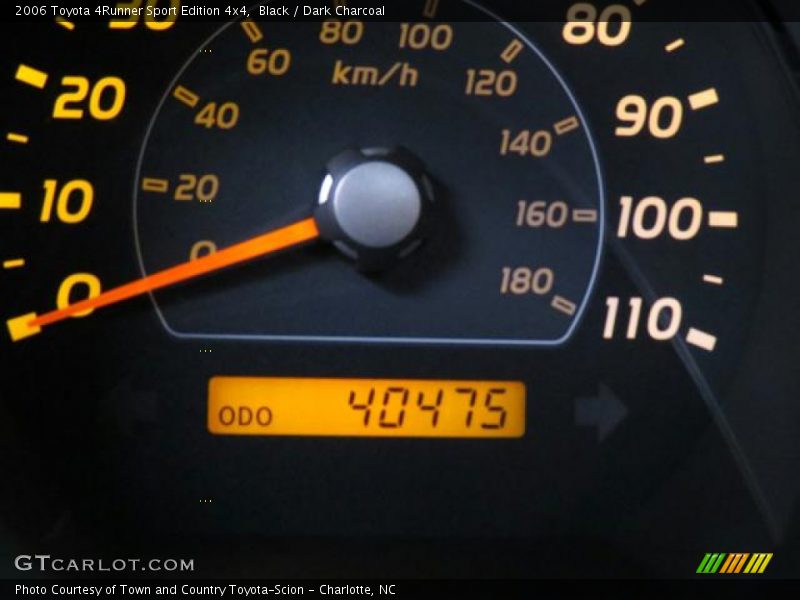 Black / Dark Charcoal 2006 Toyota 4Runner Sport Edition 4x4