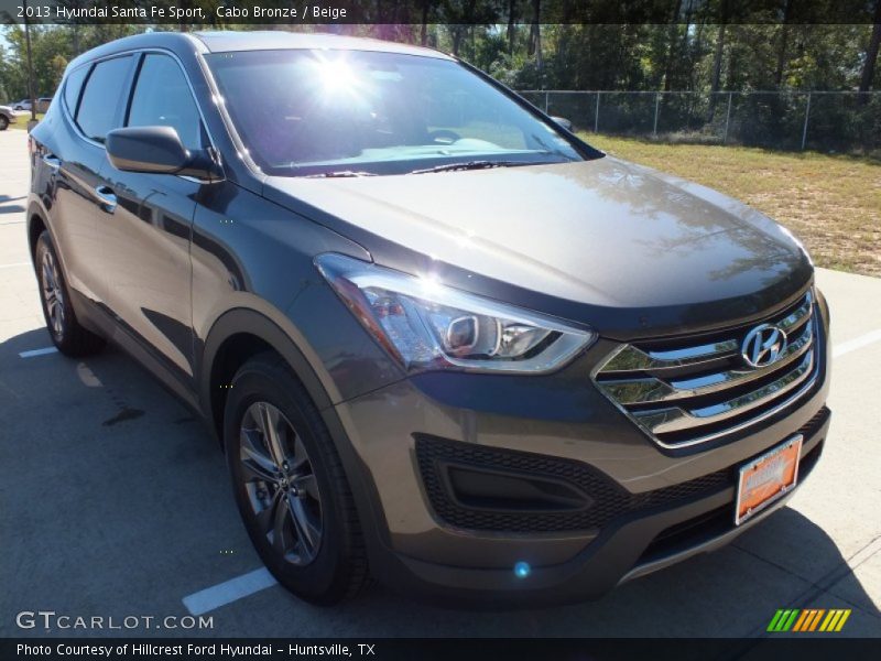 Cabo Bronze / Beige 2013 Hyundai Santa Fe Sport
