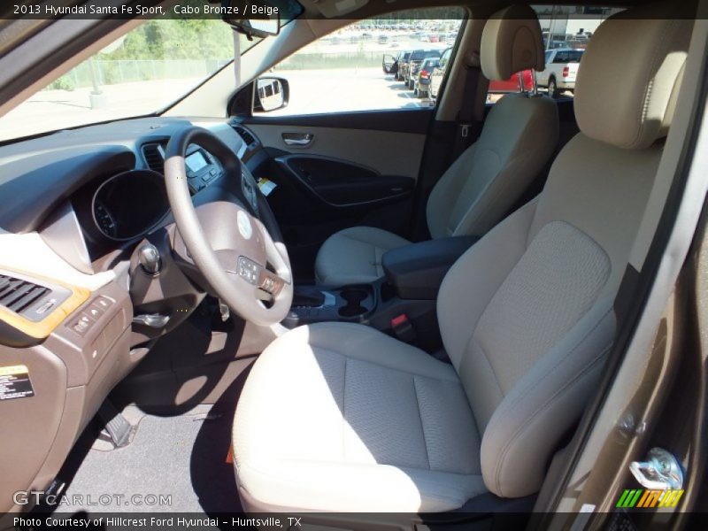 Cabo Bronze / Beige 2013 Hyundai Santa Fe Sport