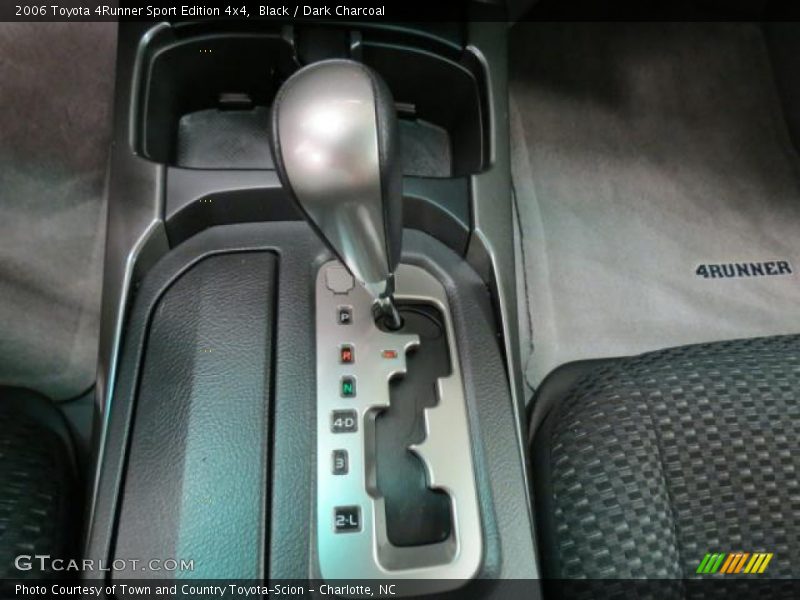 Black / Dark Charcoal 2006 Toyota 4Runner Sport Edition 4x4