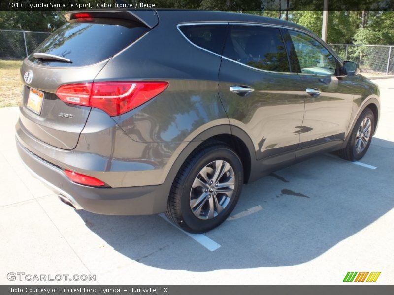 Cabo Bronze / Beige 2013 Hyundai Santa Fe Sport