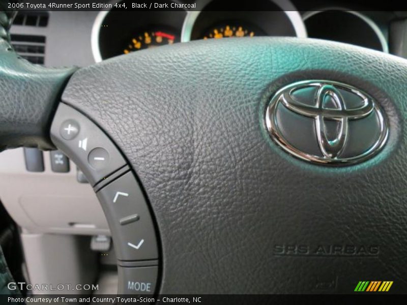 Black / Dark Charcoal 2006 Toyota 4Runner Sport Edition 4x4