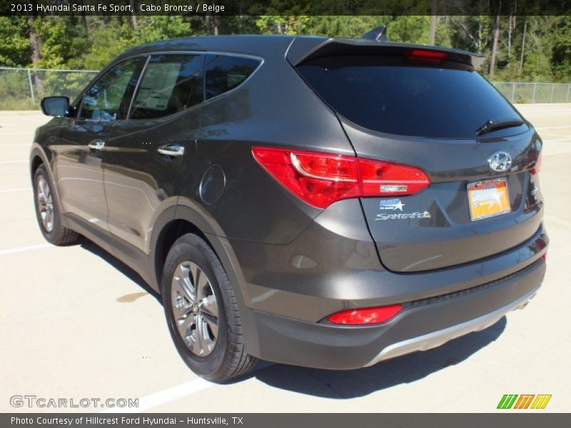 Cabo Bronze / Beige 2013 Hyundai Santa Fe Sport