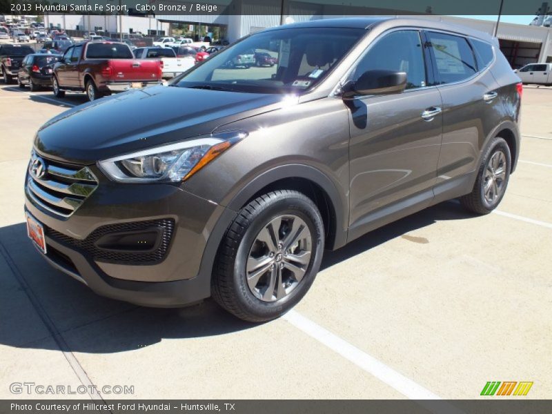 Front 3/4 View of 2013 Santa Fe Sport
