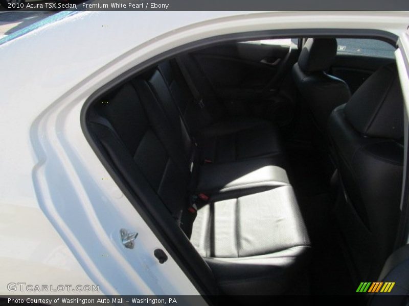 Premium White Pearl / Ebony 2010 Acura TSX Sedan