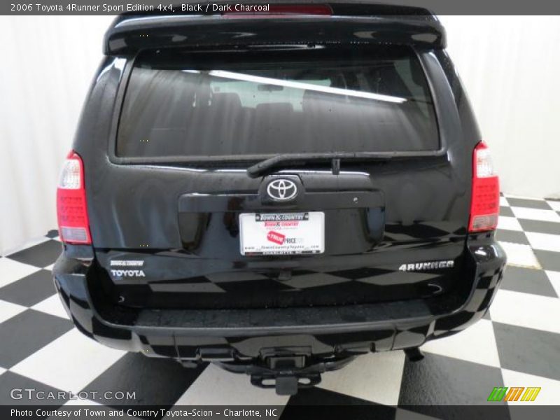 Black / Dark Charcoal 2006 Toyota 4Runner Sport Edition 4x4